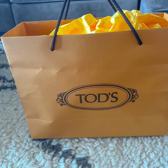 TODS Kate Slip On Sandals Black 5.5  35.5 - Picture 7 of 10